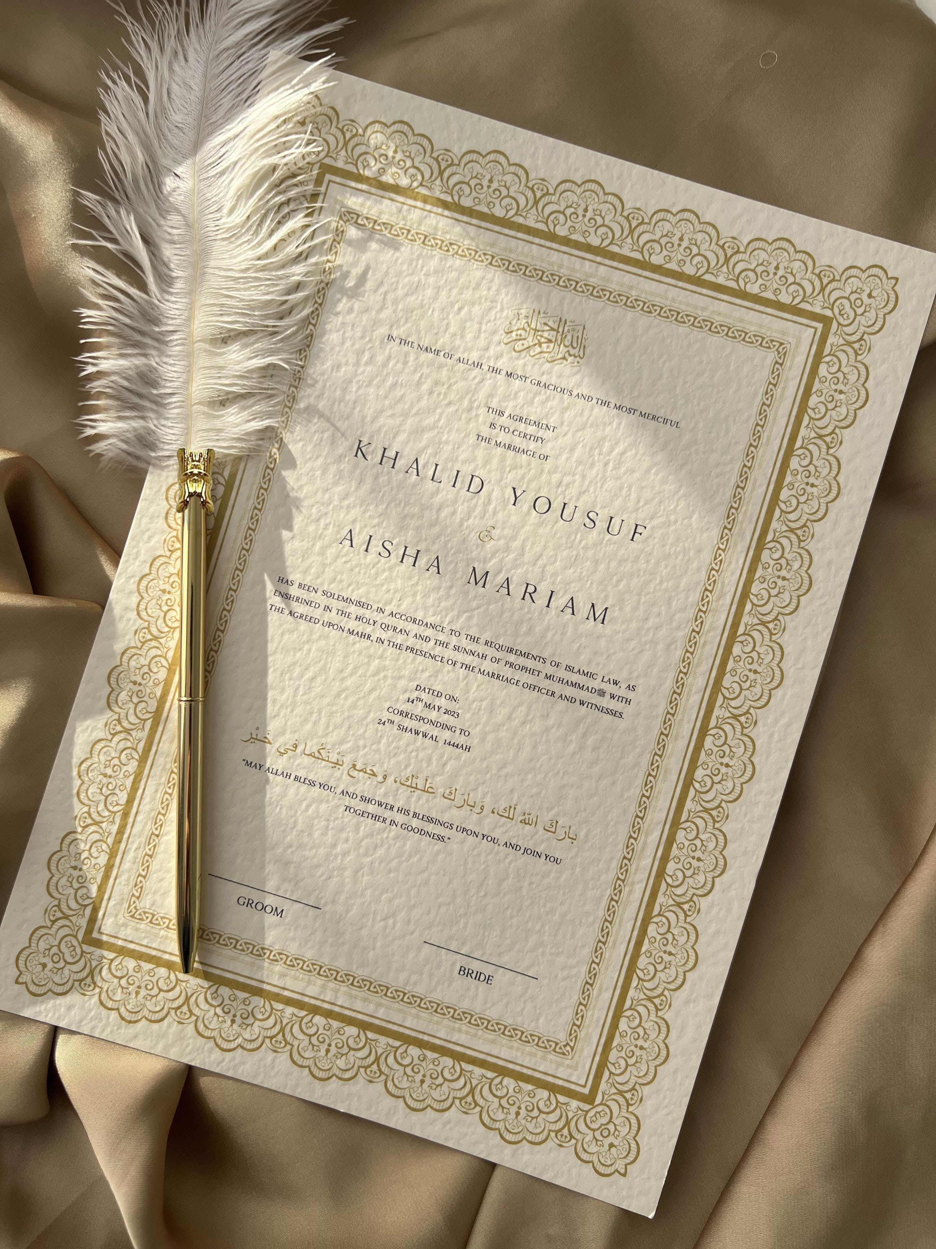 All Nikah Certificates
