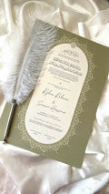 Nikah Certificate - Blossom of Sage + Pen