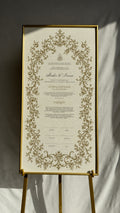 Bundle: Large Extended Nikah Certificate - Petals of Rahmah