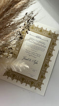 Nikah Certificate - Dawn of Gold