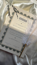 Nikah Certificate - Promise of Mercy + Pen