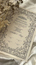 Nikah Certificate - Eternal Love