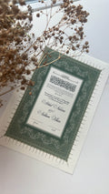 Nikah Certificate - Sage Contract