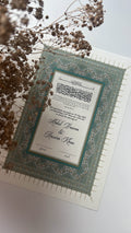 Nikah Certificate - Breeze of Green