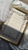 Bundle: Nikah Certificate - Moments of Love + Frame + Pen