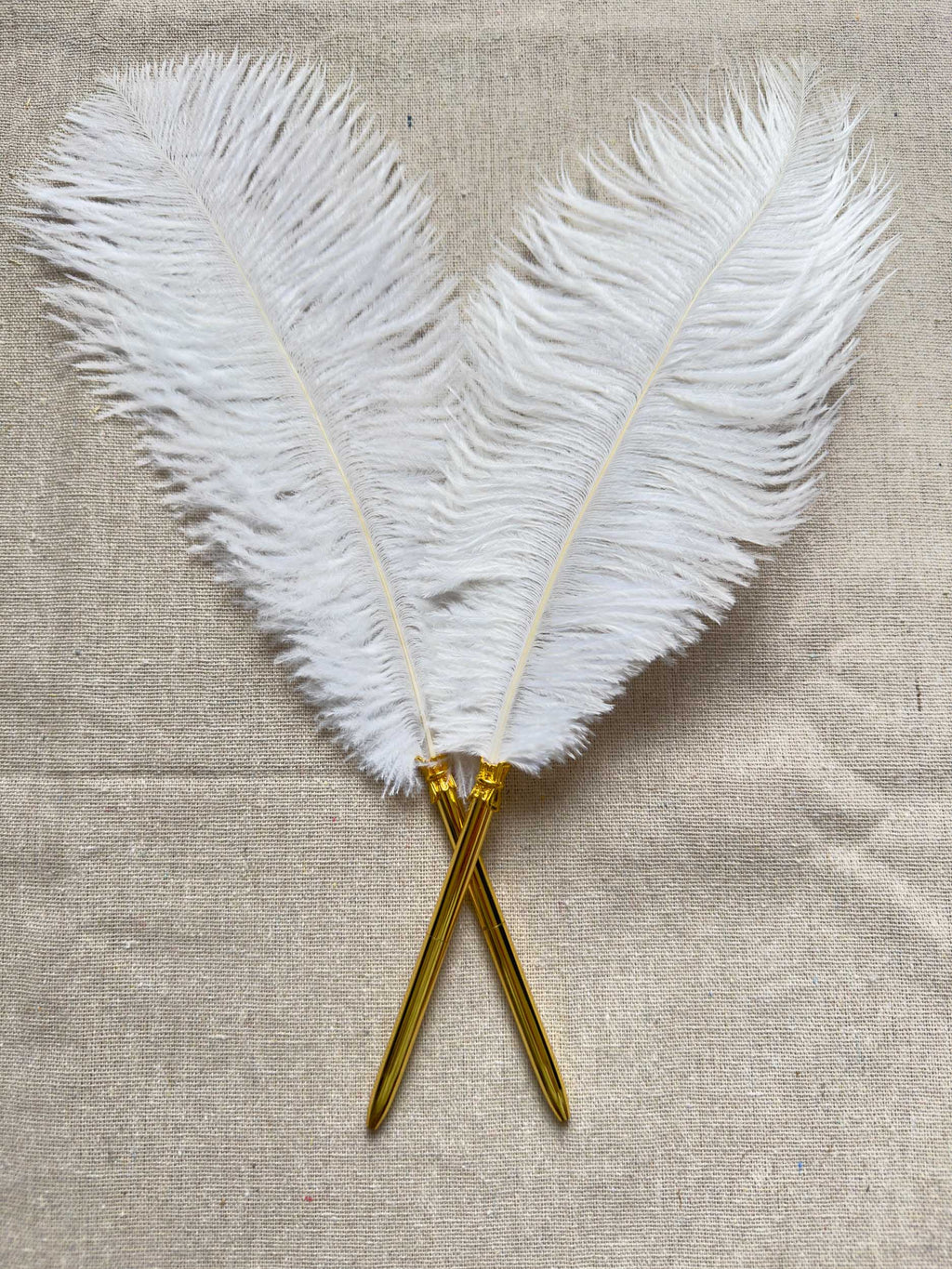 Gold Nikah Feather Pen