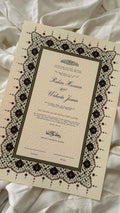 Nikah Certificate - Rosebound Hearts