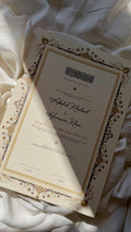 Nikah Certificate - Pure Bond