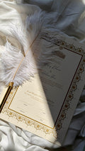 Nikah Certificate - Crown of Gold + Pen