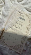 Nikah Certificate - Garden of Light + Pen