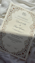 Nikah Certificate - Autumn Blossoms