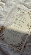 Nikah Certificate - Autumn Blossoms + Pen