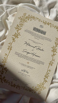 Nikah Certificate - The Everlasting Covenant