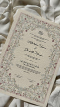 Nikah Certificate - The Rose Garden