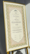 Bundle: Large Extended Nikah Certificate - Dream of Spring