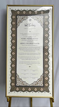 Bundle: Large Extended Nikah Certificate - Roots of Serenity