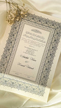 Nikah Certificate - Love of the Sky