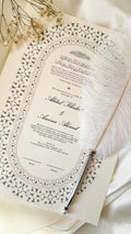 Nikah Certificate - Clarity of Sage + Pen
