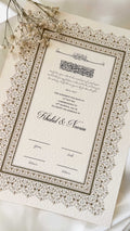 Nikah Certificate - Soul of Gold